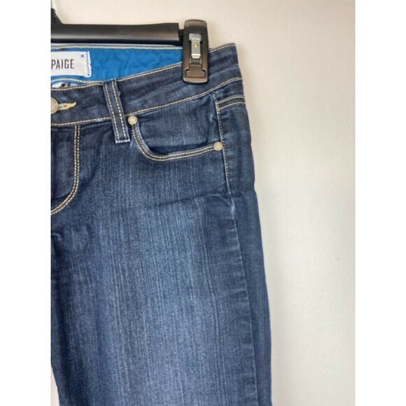 Paige Skyline Skinny Blue Jeans Size 26 - Picture 6 of 12
